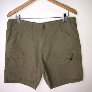 Worldwide Sportsman Fishing Cargo Beige Shorts‎ Women's 12